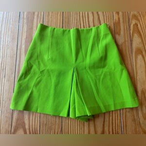 Zara Lime Green Shorts
